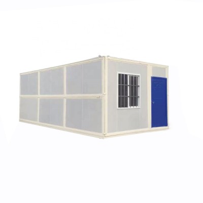 Folding prefabricated  modular 30 years life container house for fast food shop